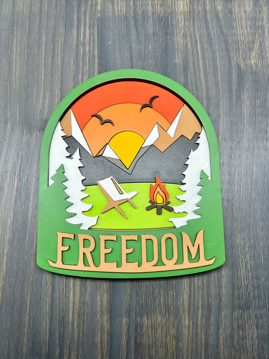 Freedom - Wood Decor