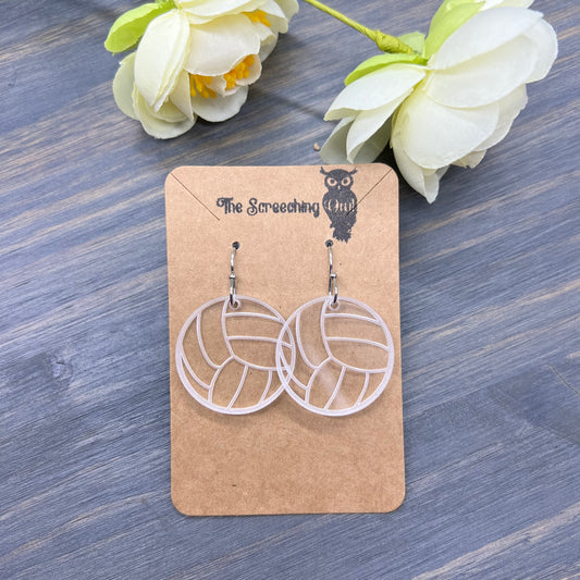 Volleyball Earrings