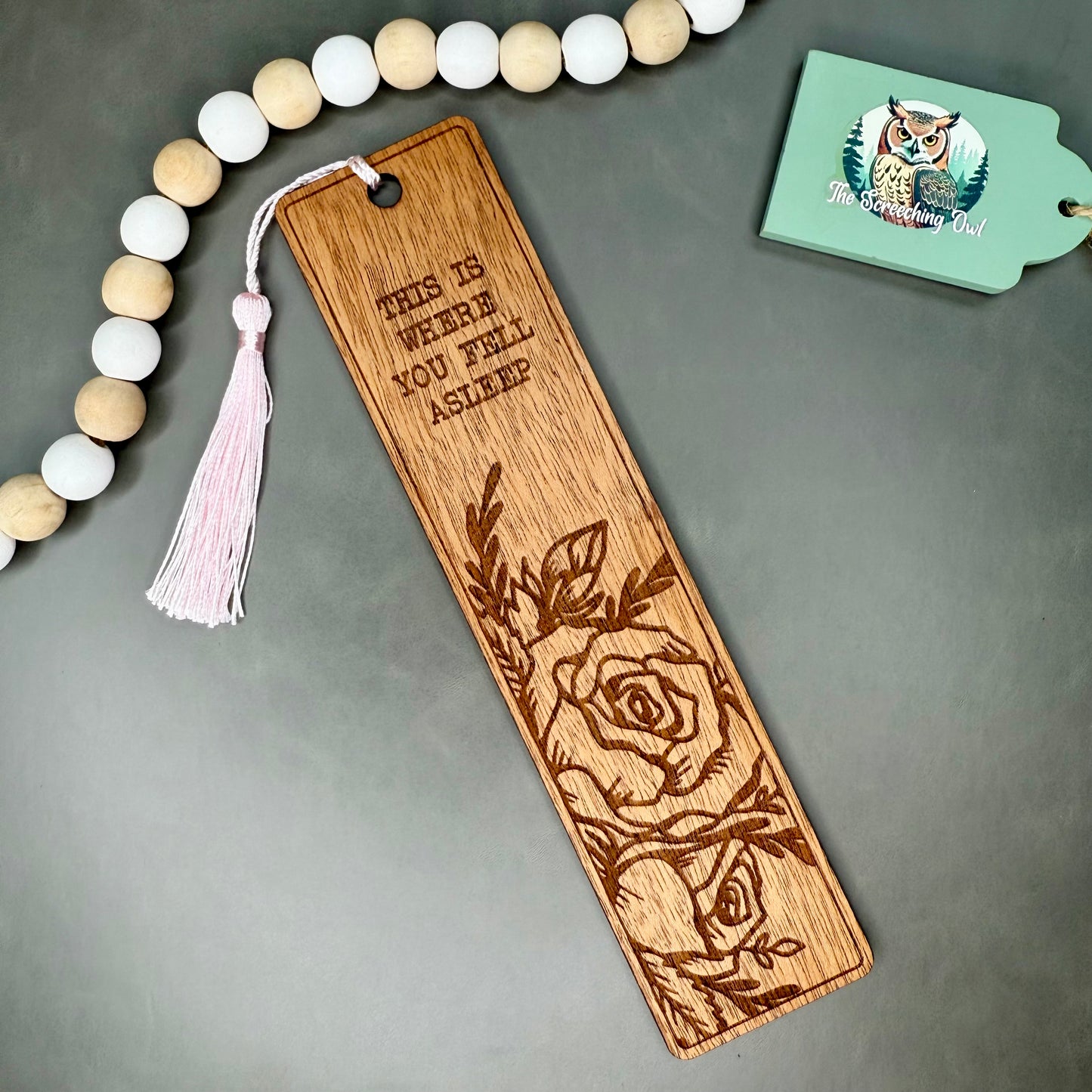 Fell Asleep Bookmark