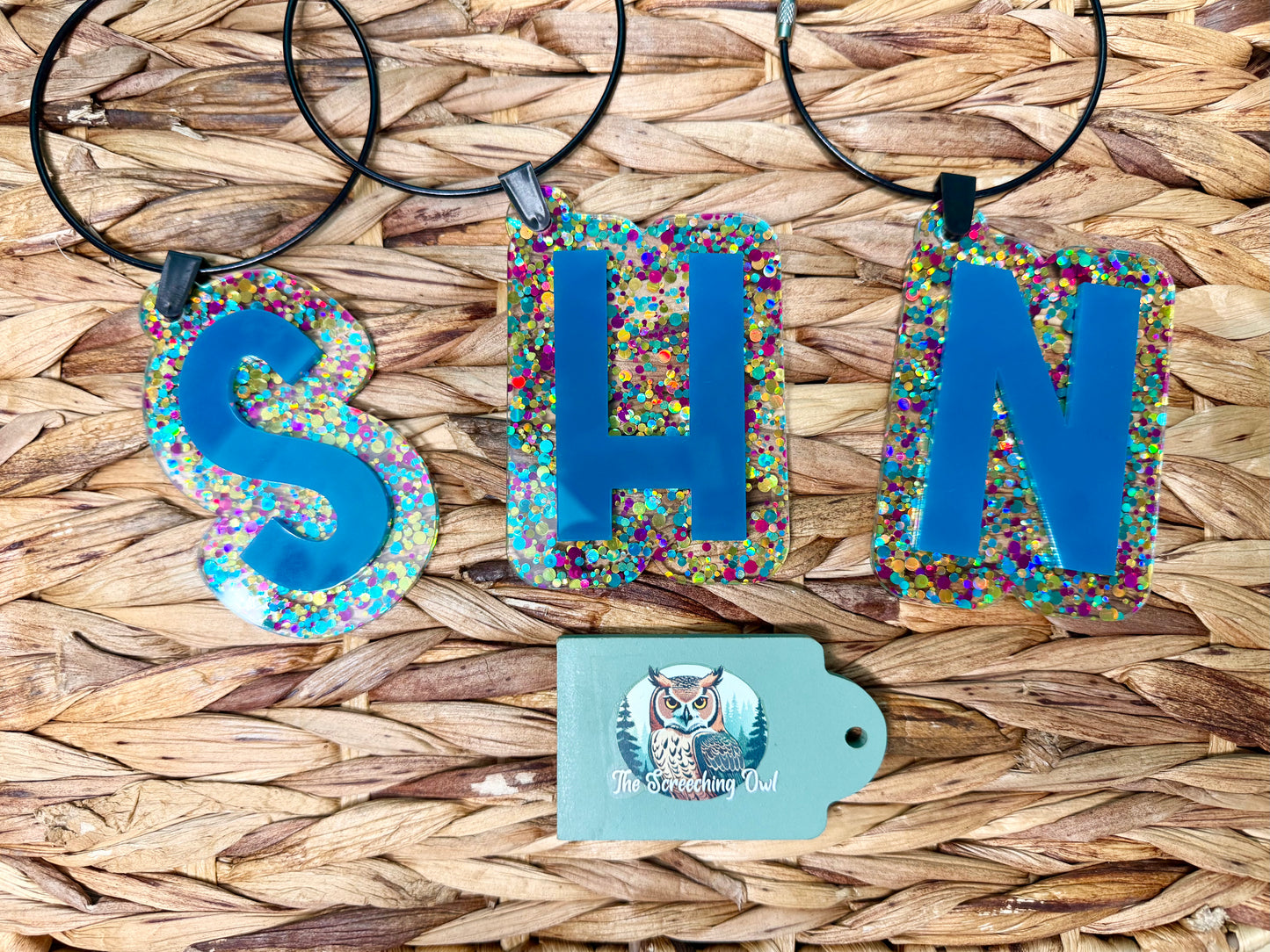 Letter Backpack Tags