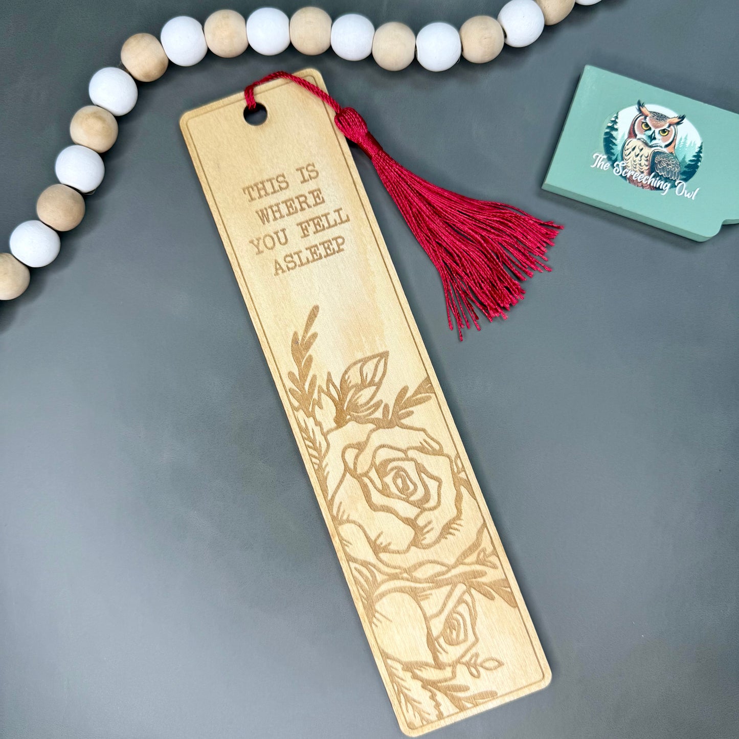Fell Asleep Bookmark