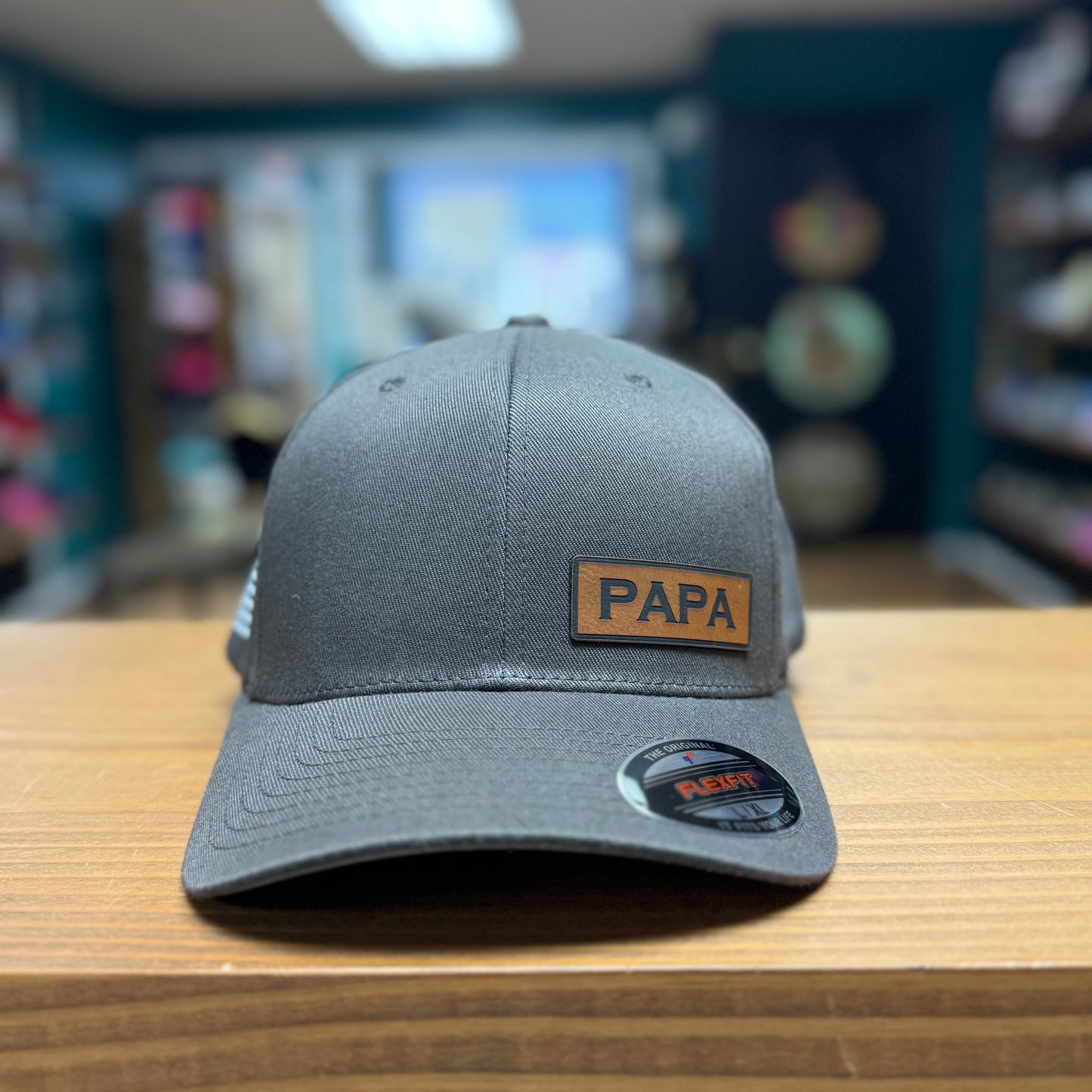 Papa Hat -Flexfit L/XL - Dark Gray