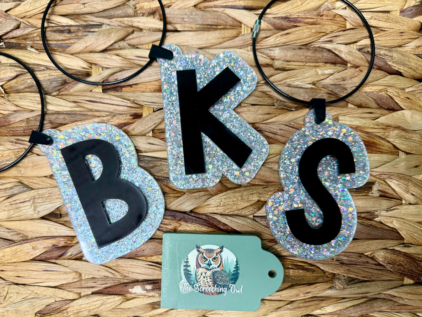 Letter Backpack Tags