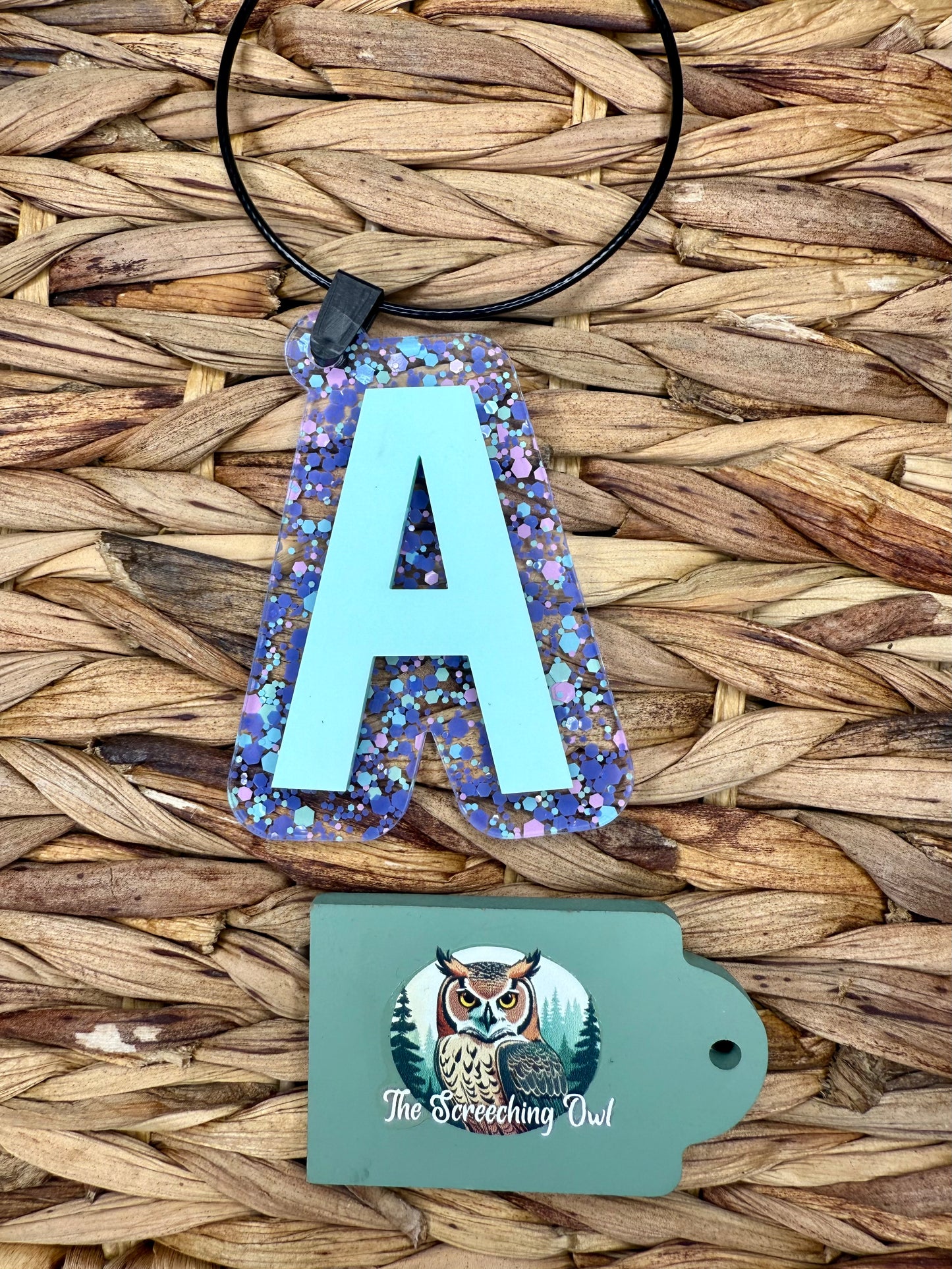 Letter Backpack Tags