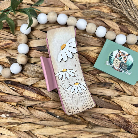 Daisy Claw Clip