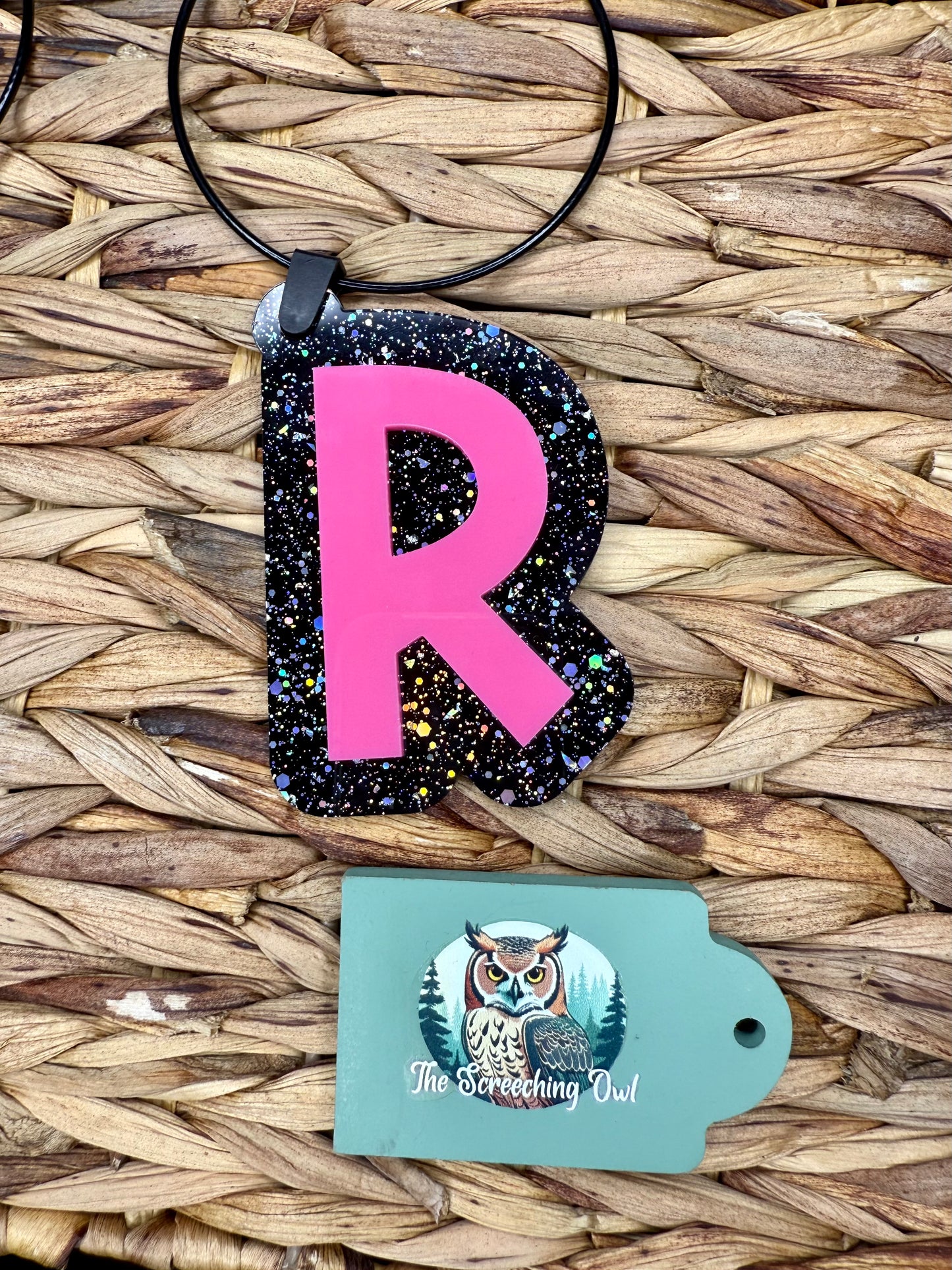 Letter Backpack Tags