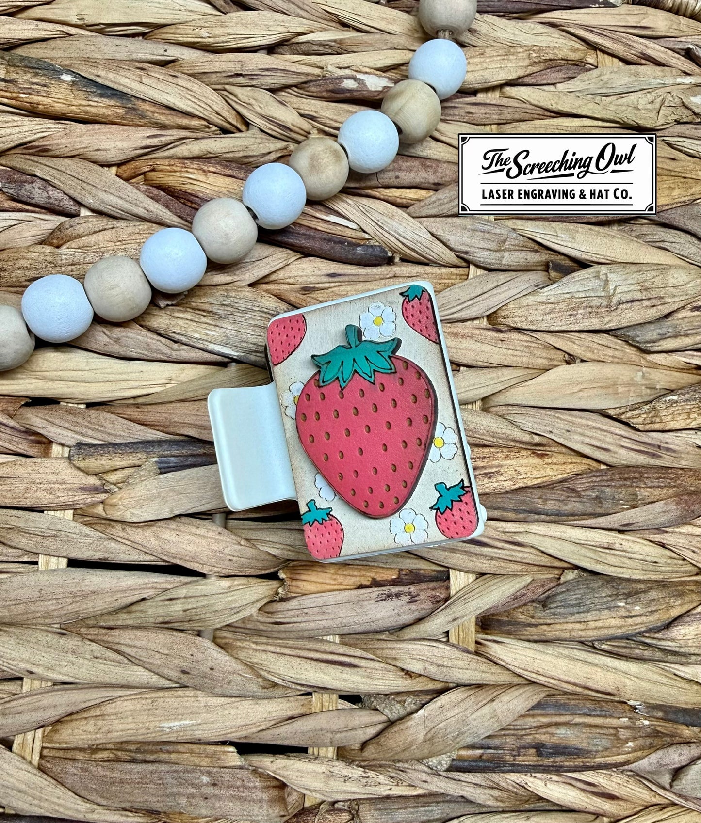 Strawberry Claw Clip - Small