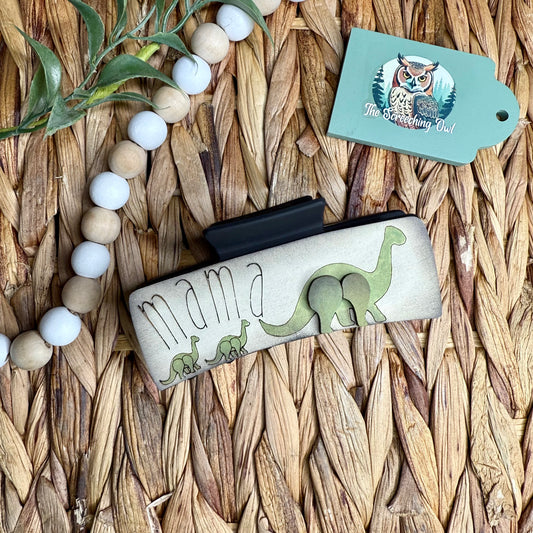 Dino Mama Claw Clip