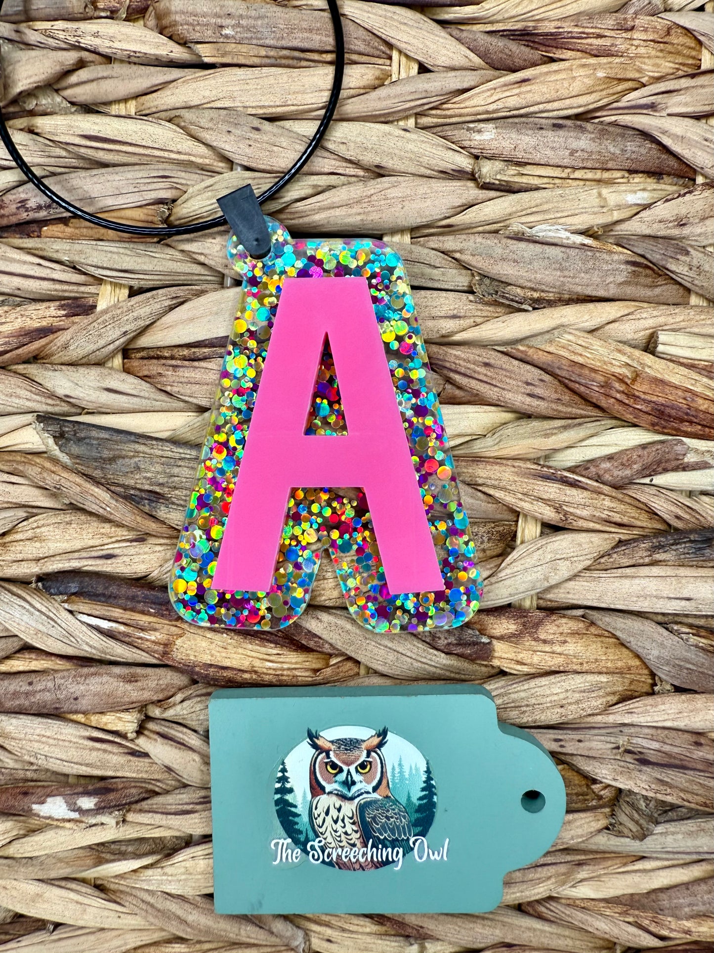 Letter Backpack Tags