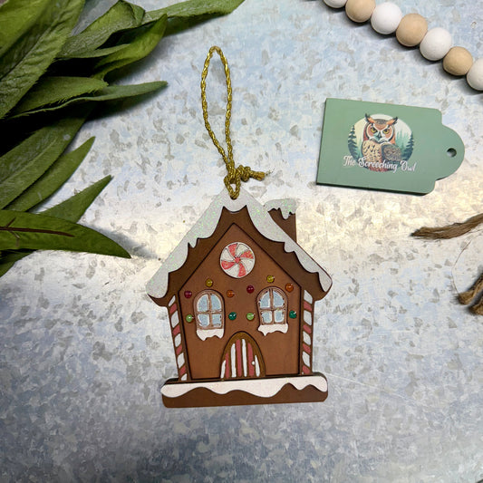 Gingerbread House Ornament