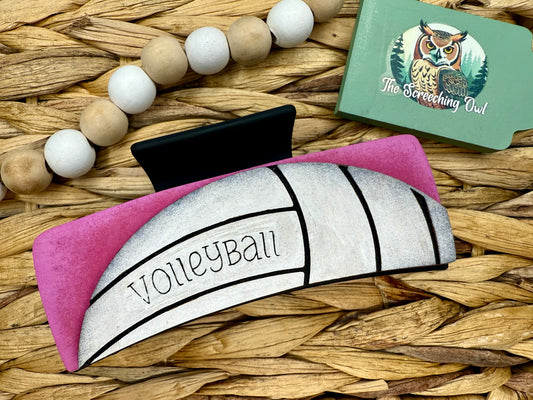 Volleyball Claw Clip 2.0