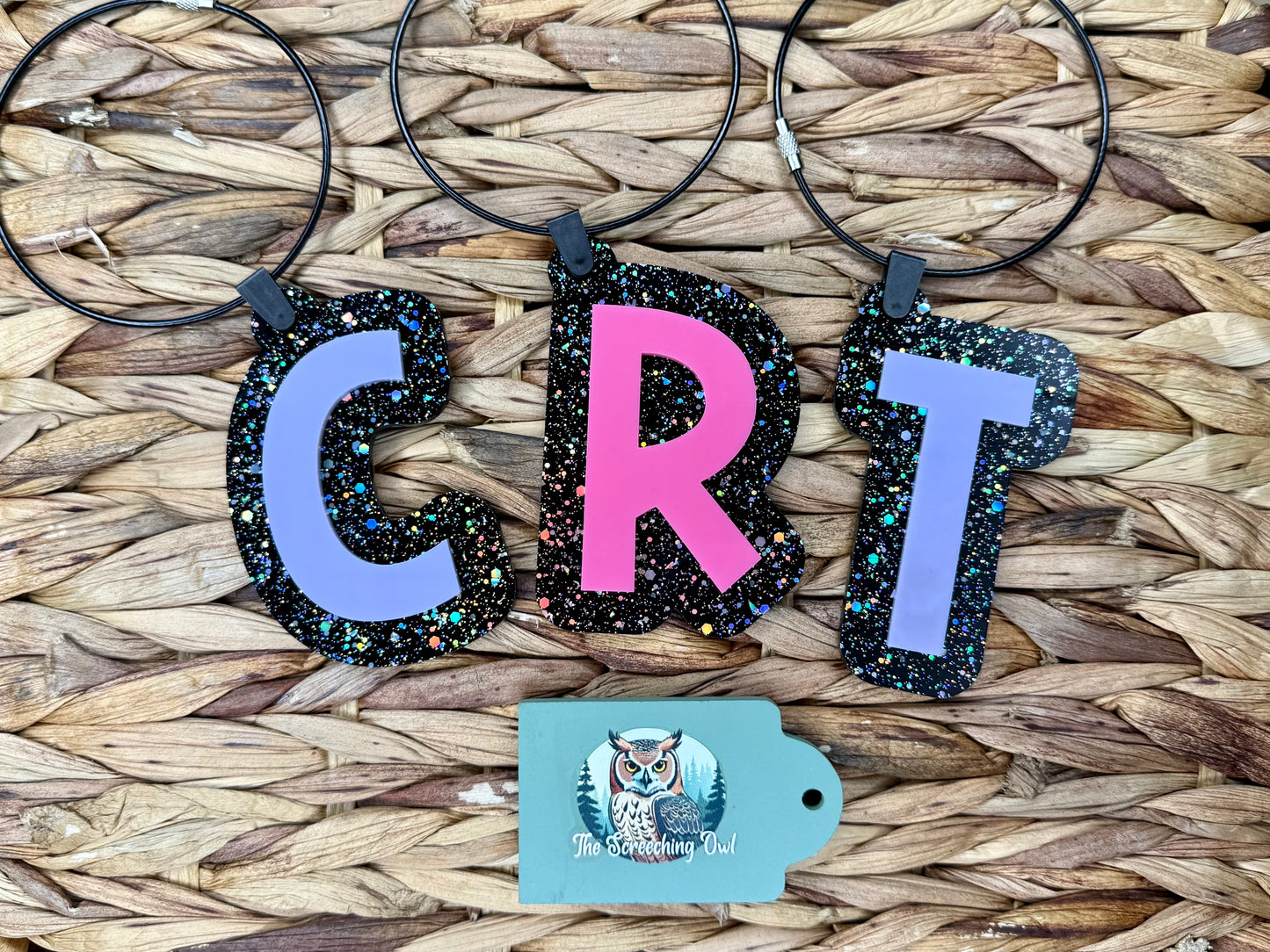 Letter Backpack Tags