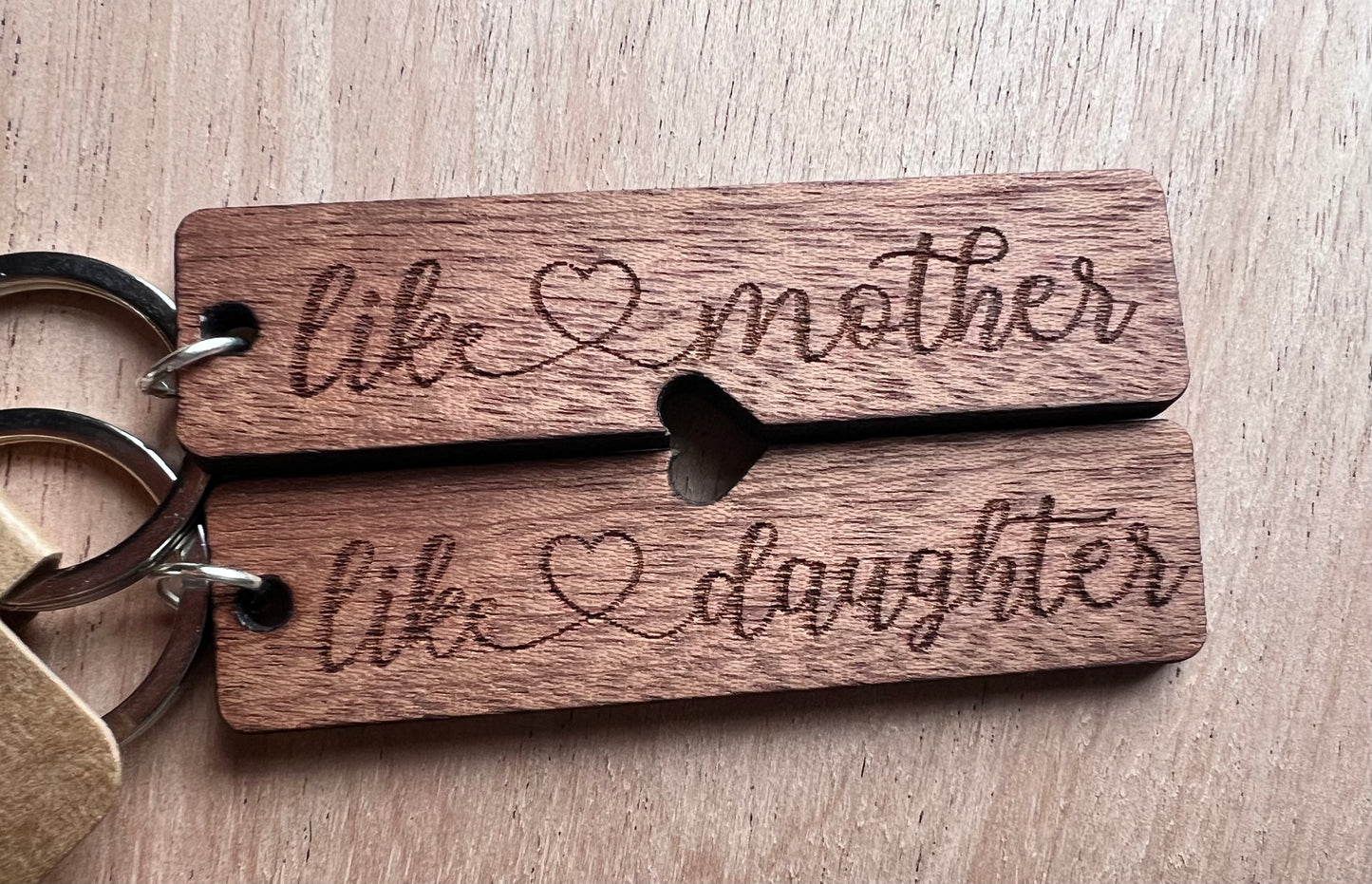 Like Mother, Like Daughter Keychain Set