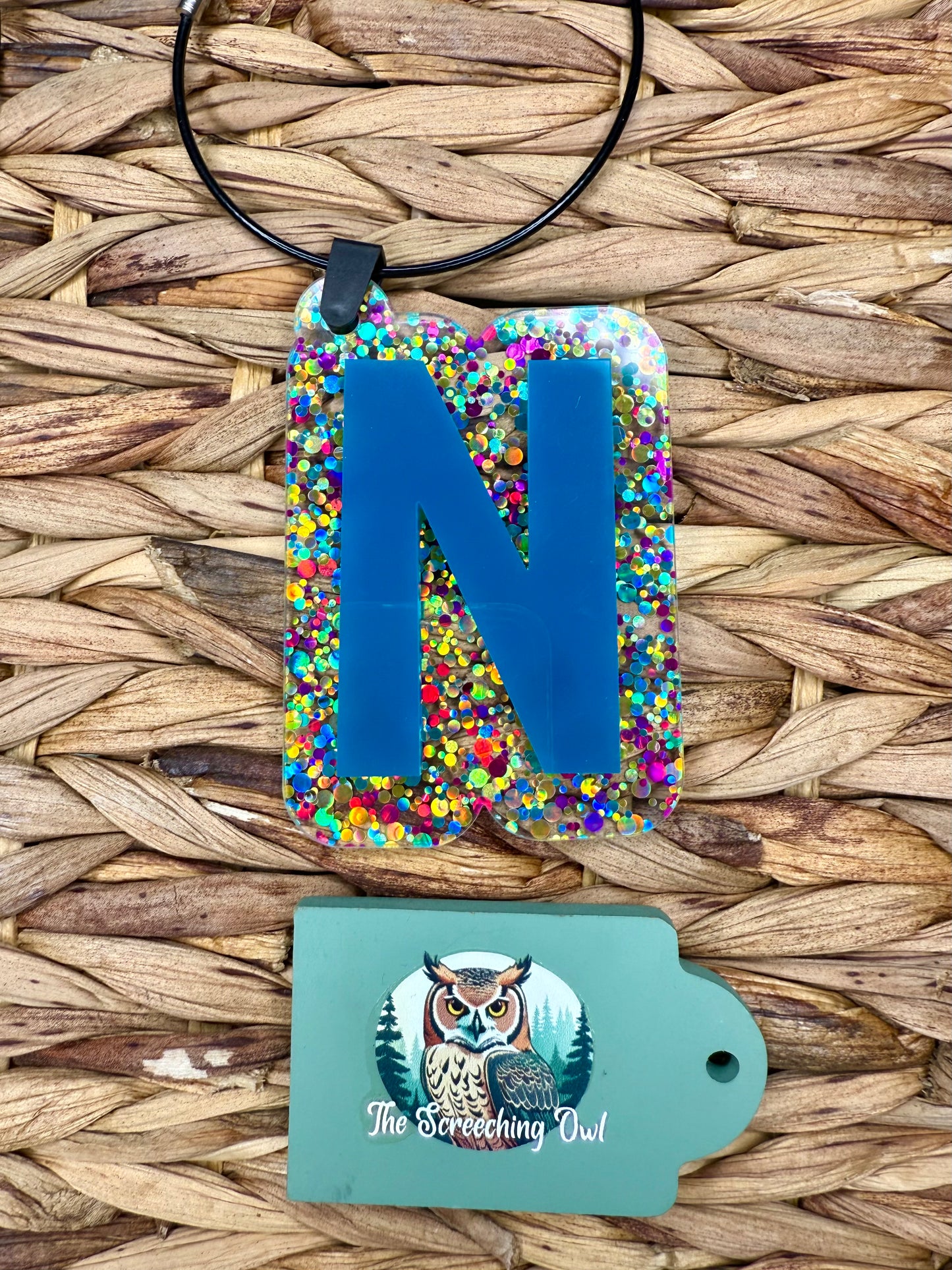 Letter Backpack Tags