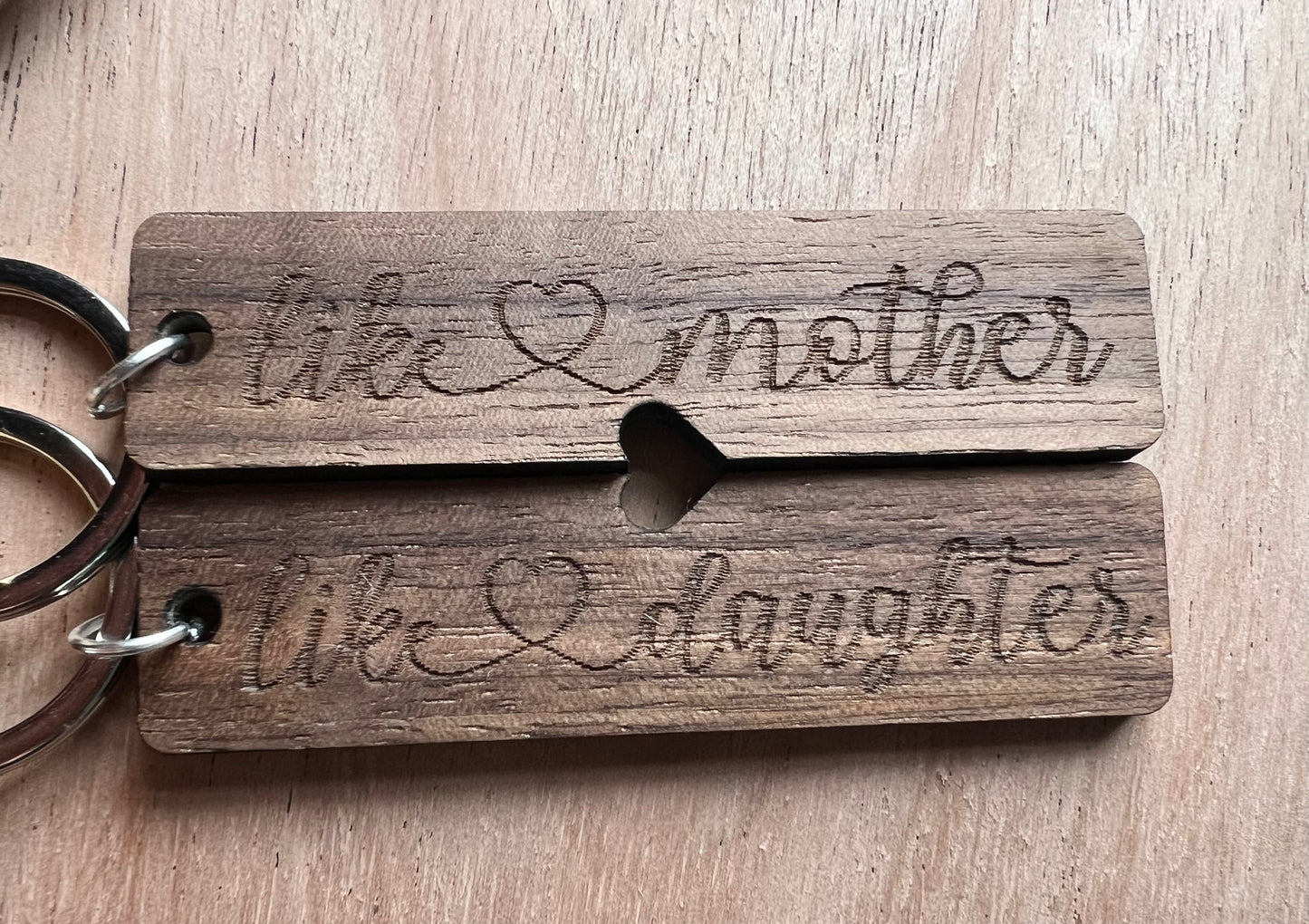 Like Mother, Like Daughter Keychain Set