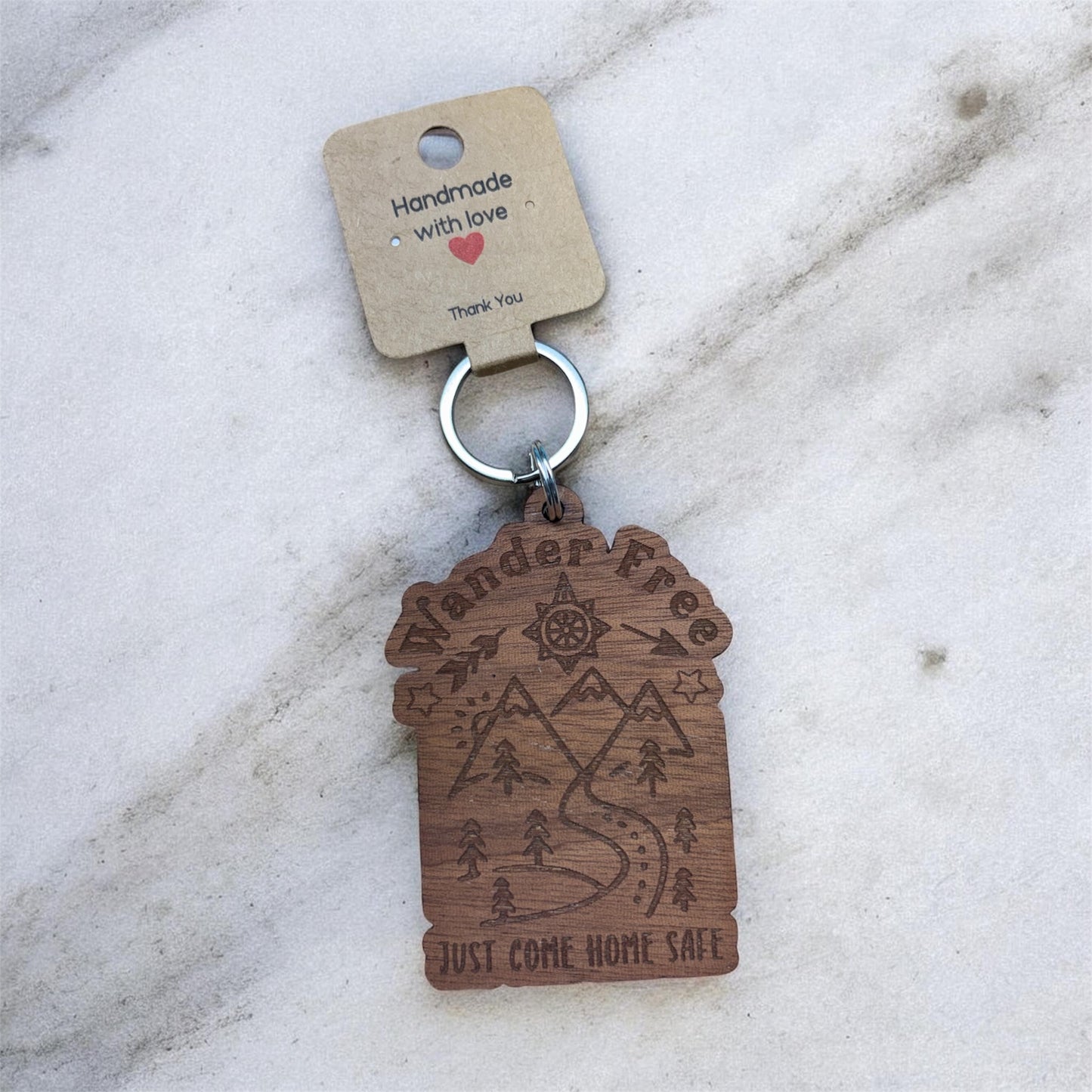 Wander Free Keychain