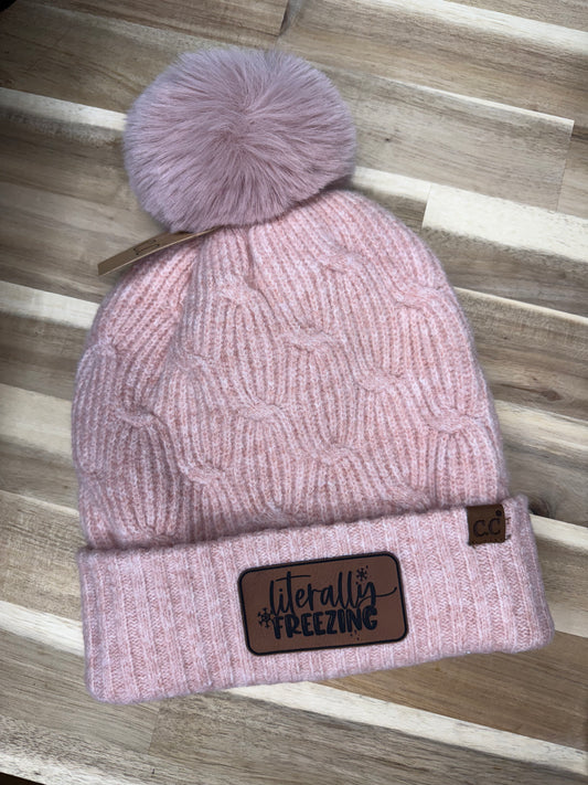 C.C Beanie - Literally Freezing - Pink