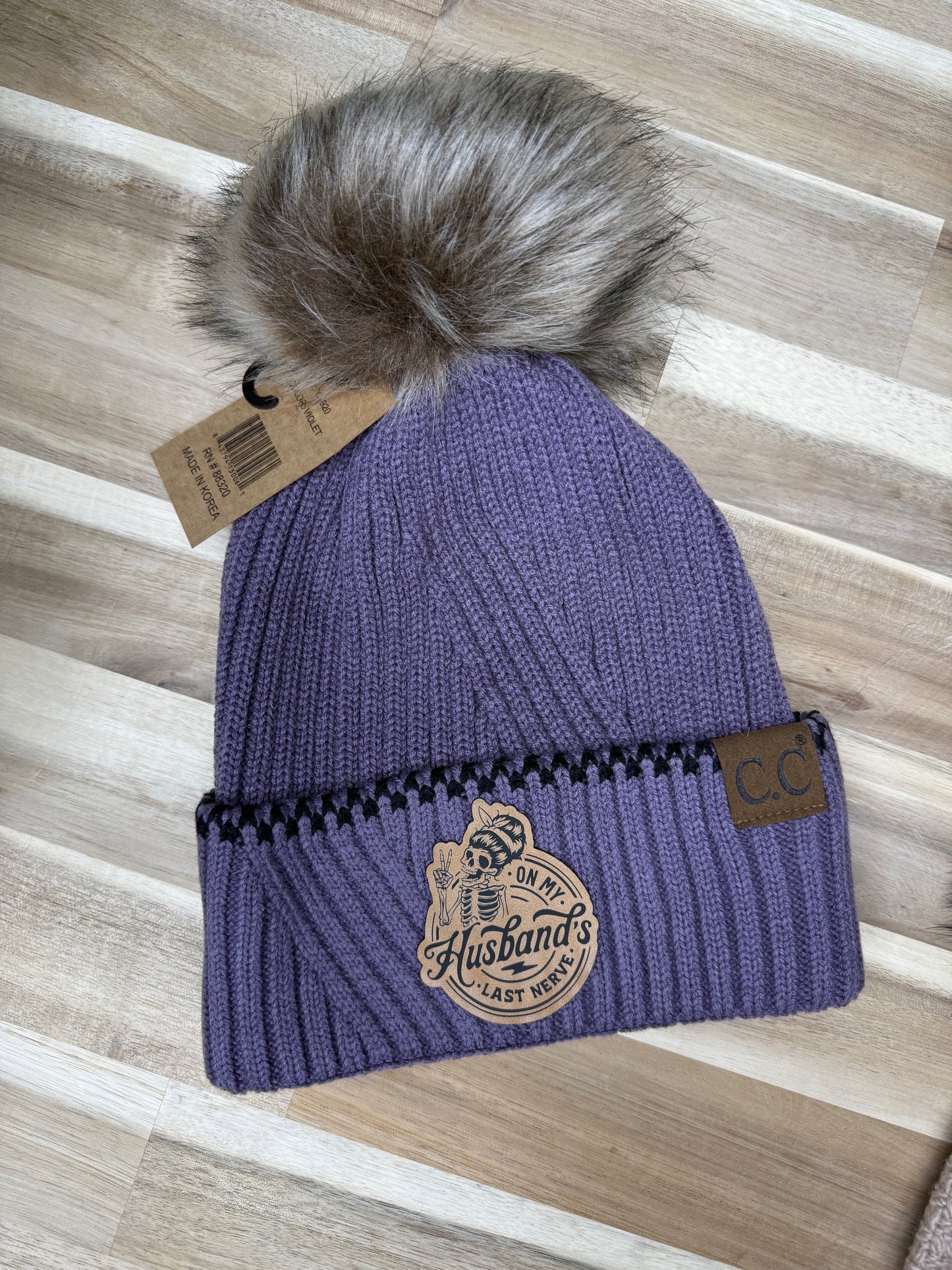 C.C Beanie - Husband’s Last Nerve - Purple