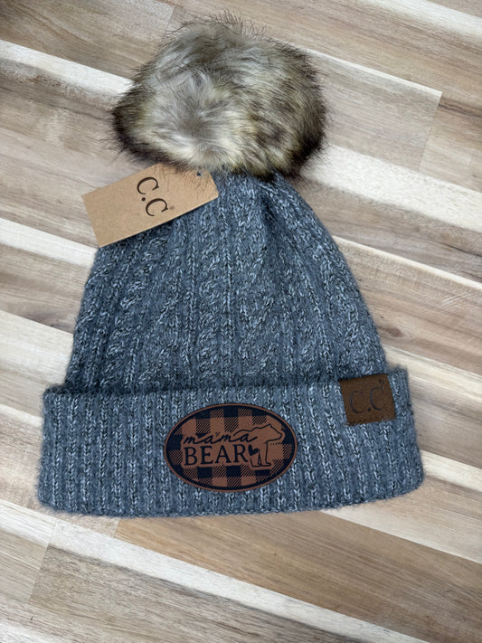 C.C. Beanie - Mama Bear - Gray