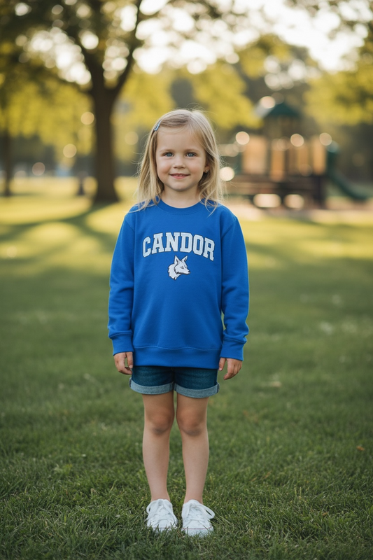 Candor Coyotes - Youth Crewneck Sweatshirt