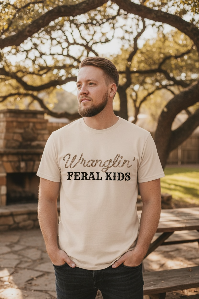 Wranglin’ Feral Kids T-Shirt