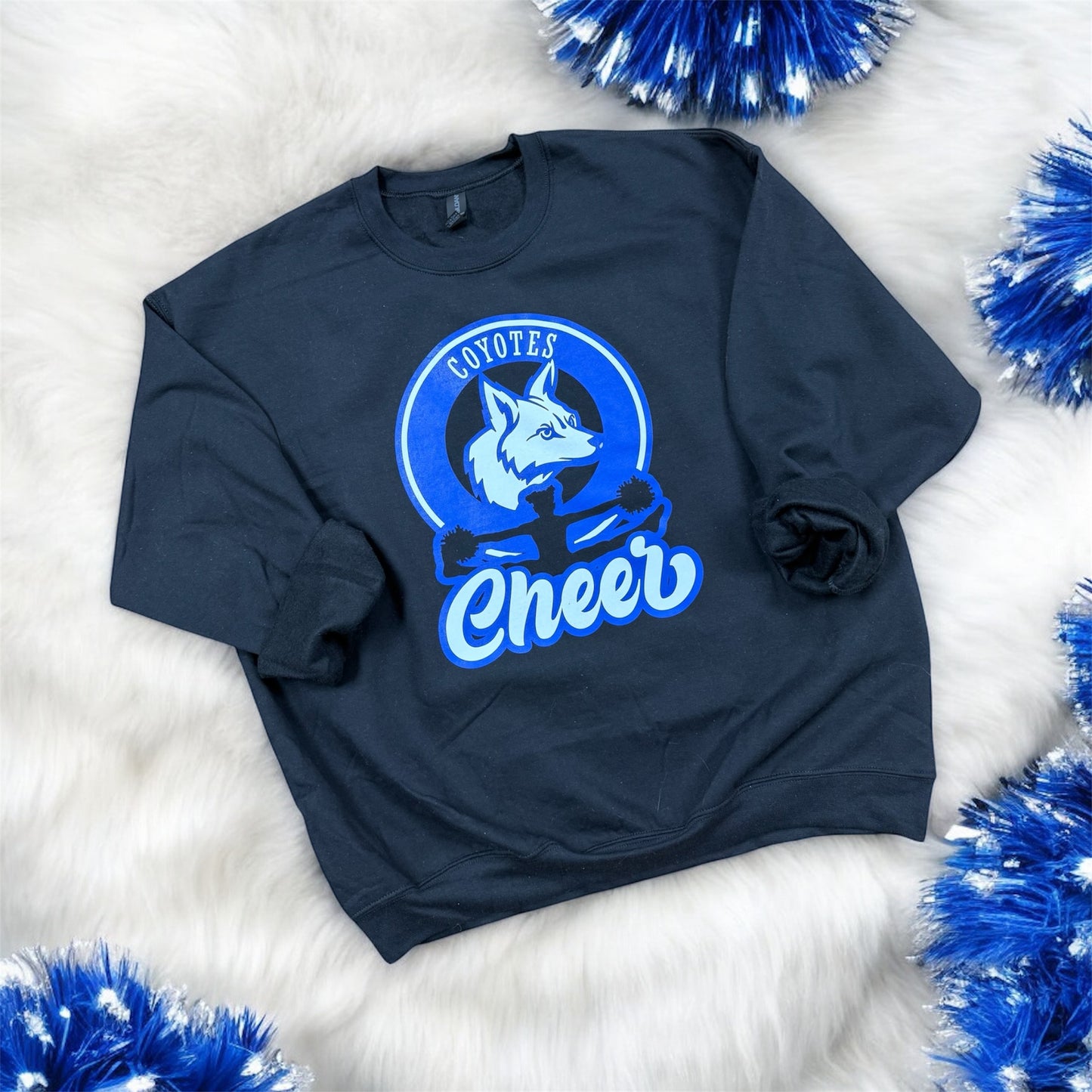 Candor Cheer - Adult Crewneck Sweatshirt - Black