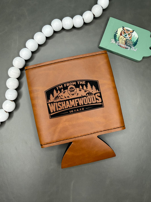 Wishamfwoods FAFO Sasquatch Can Sleeve