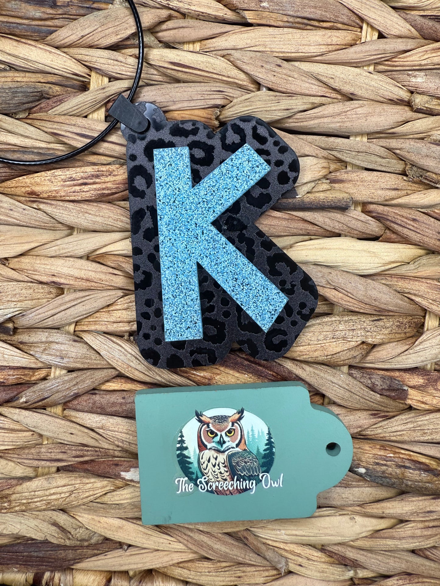 Letter Backpack Tags