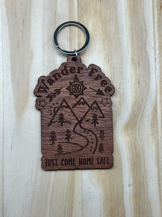 Wander Free Keychain