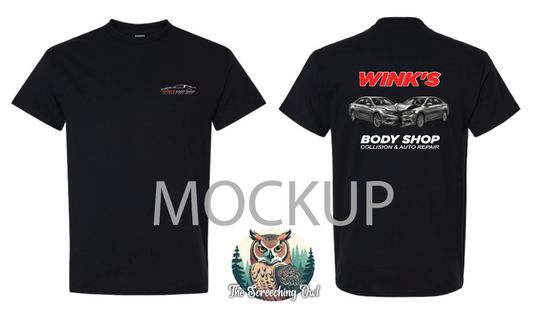 Wink's Body Shop T-Shirt