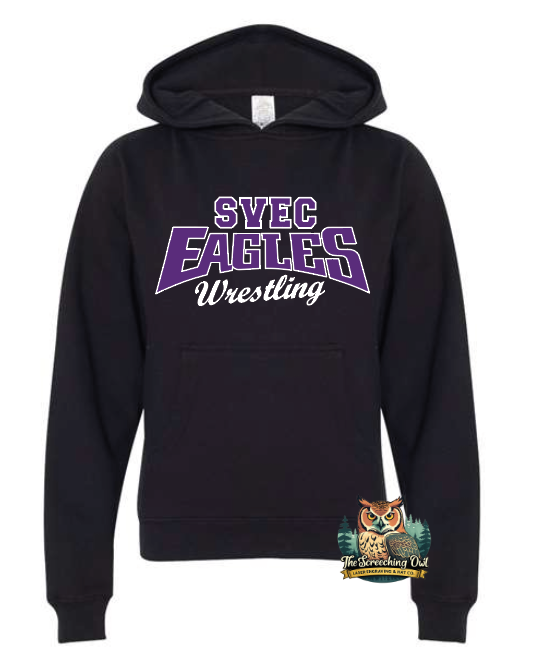 SVEC Eagles Wrestling Youth Hoodie