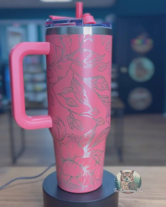 Peony 40oz Tumbler